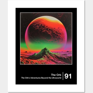 The Orb's Adventures Beyond the Ultraworld / Minimal Graphic Artwork Posters and Art